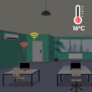 bureau non occupé