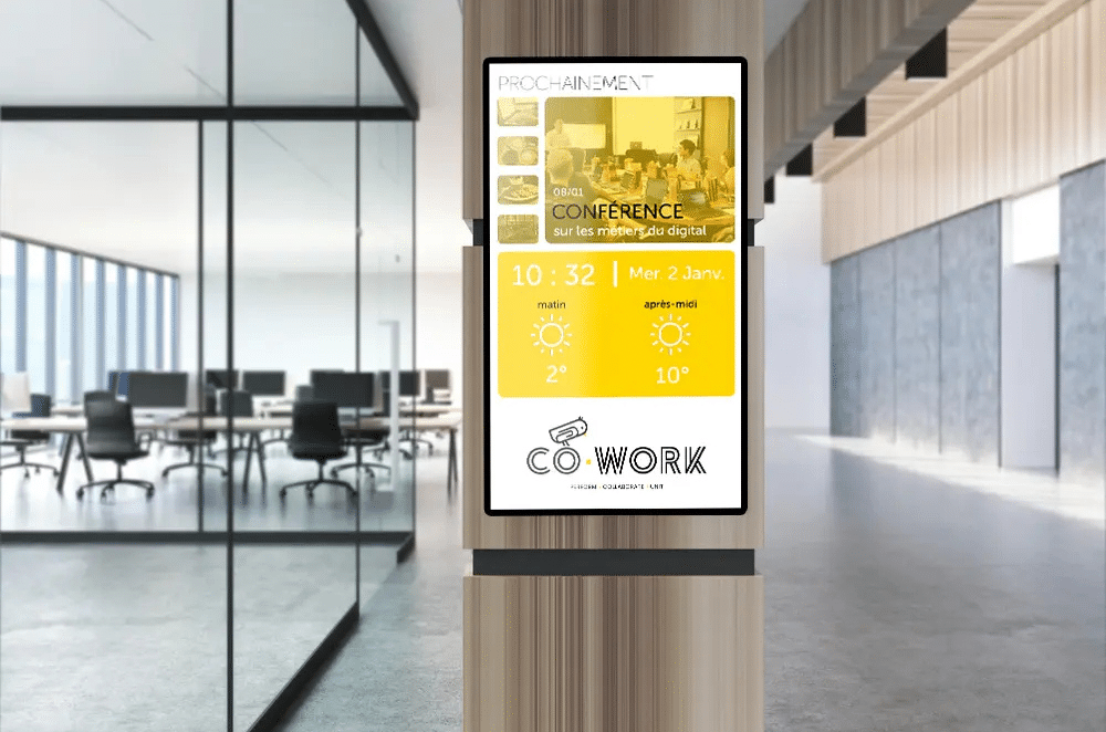 Affichage dynamique entreprise