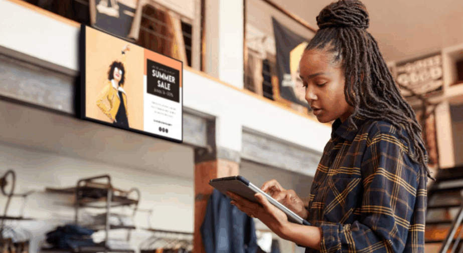 Affichage dynamique pour magasin Affichage dynamique pour magasin