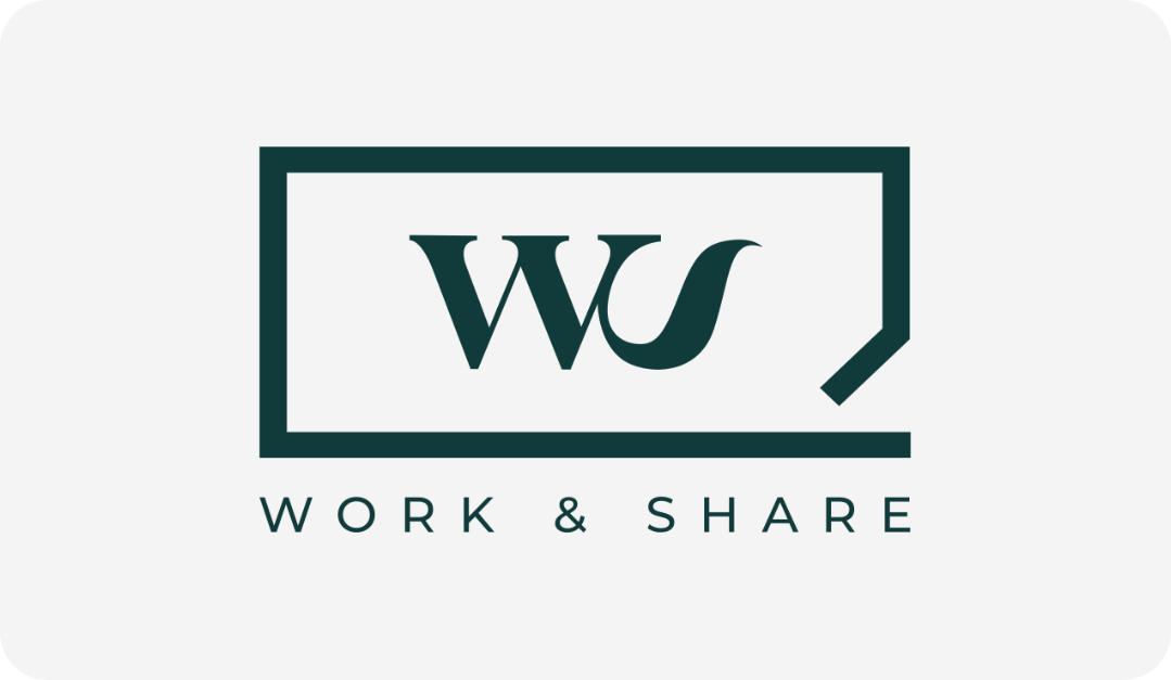 Logo Work and share Logo Work and share