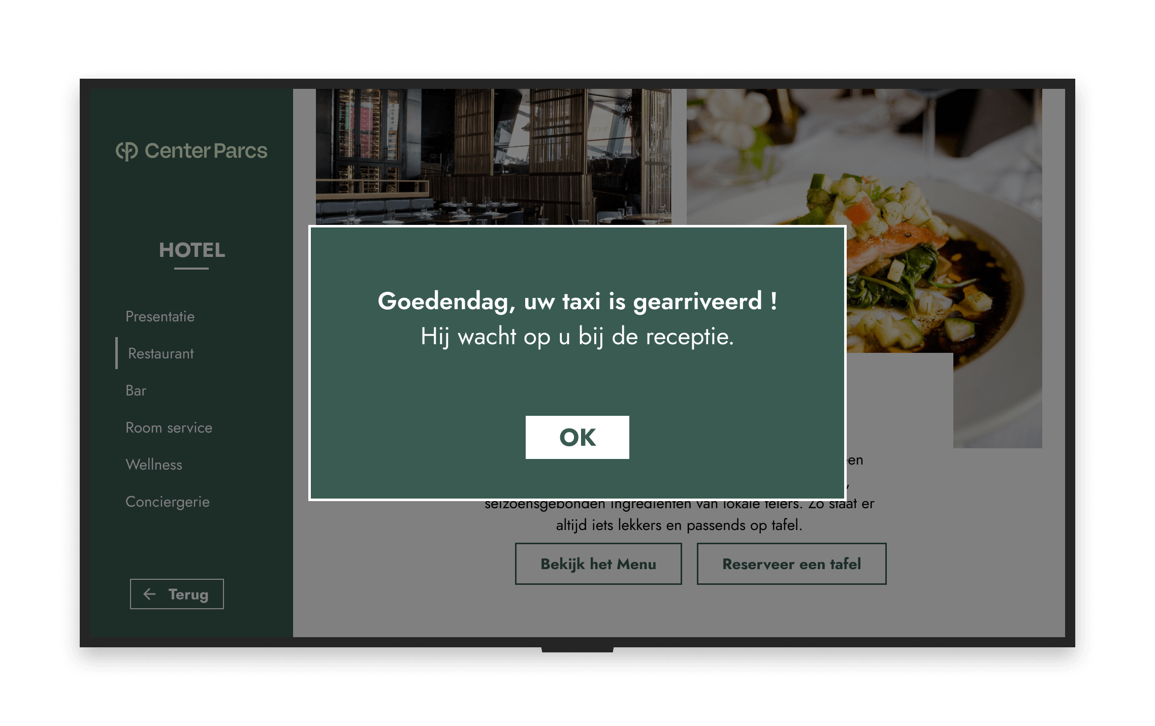 reservation-IPTV Hotel-tv