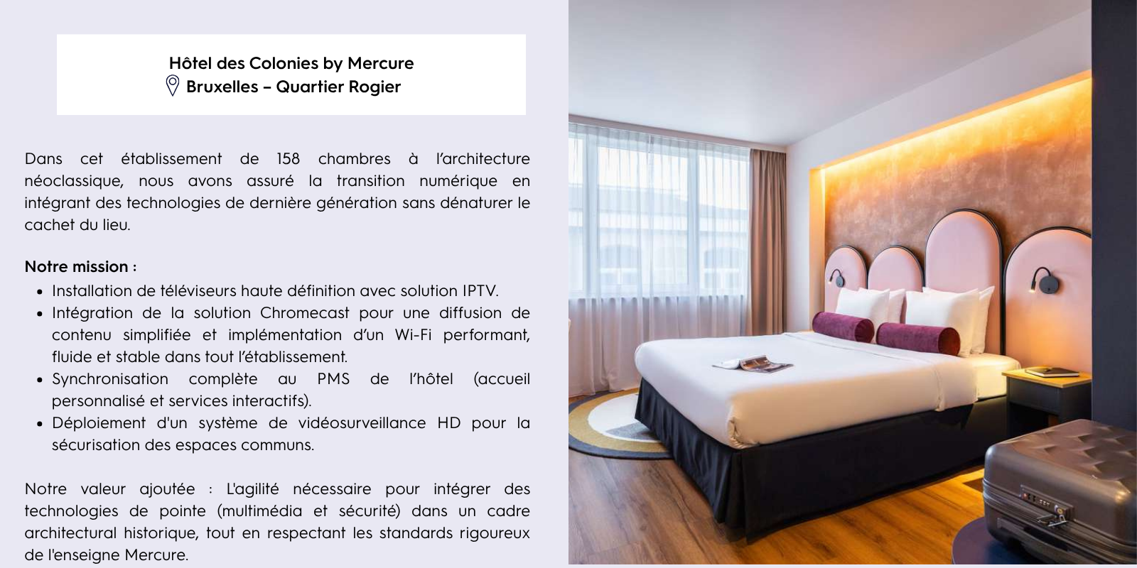 Hôtel des Colonies by Mercure Hôtel des Colonies by Mercure ; groupe Accor